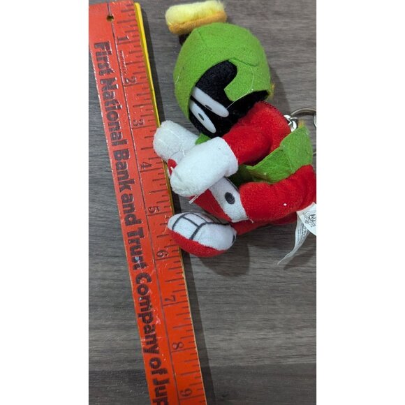 Marvin The Martian Plush Keychain 5" Play By Play Red Green White - Picture 6 of 8
